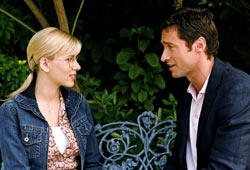 Scarlett Johansson e Hugh Jackman in Scoop