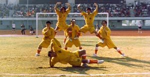 Una scena di Shaolin Soccer