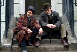 Robert Downey Jr e Jude Law in Sherlock Holmes