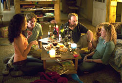 Sandra Ho, Thomas Haden Church, Paul Giamatti e Virginia Madsen in Sideways