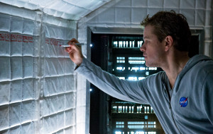 Matt Damon in una scena di Sopravvissuto - The Martian