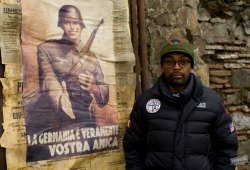 Spike Lee sul set di Miracolo a Sant'Anna