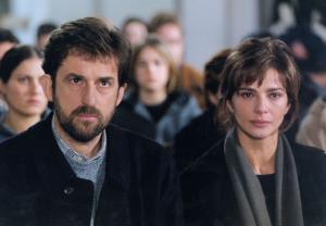 Nanni Moretti e Laura Morante in La stanza del figlio