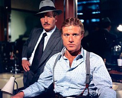 Paul Newman e Robert Redford in La stangata