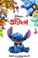 La locandina statunitense di Lilo & Stitch