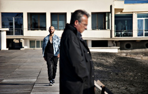 Alessandro Borghi e Claudio Amendola in una scena di Suburra