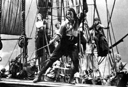 Errol Flynn in "Capitan Blood"