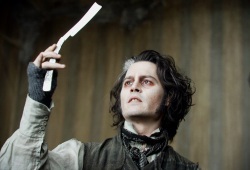 Johnny Depp in Sweeney Todd