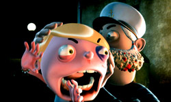Sten e lo zio Stewart in Terkel in Trouble
