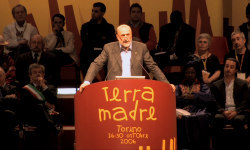 Carlo Petrini in Terra Madre