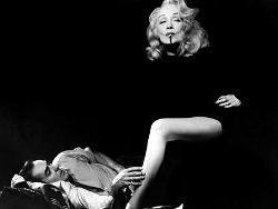 Tyrone Power e Marlene Dietrich in Testimone d'accusa