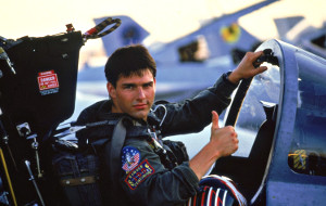 Tom Cruise in Top Gun