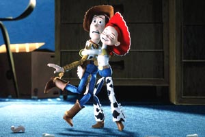 Woody e Jesse in Toy Story 2