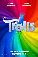 La locandina di Trolls