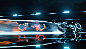 Una scena di Tron: Legacy