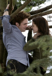 Robert Pattinson e Kristen Stewart in Twilight