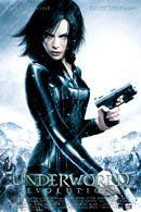 La locandina statunitense di Underworld: Evolution