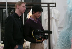 Il regista Matt Tyrnauer e il cameraman Frederic Tcheng
