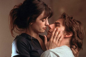 Penélope Cruz e Tom Cruise in Vanilla Sky