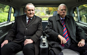 Colm Meaney e Timothy Spall in Il viaggio