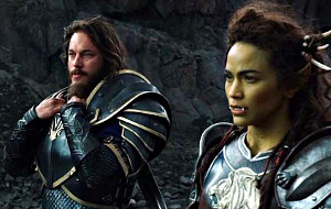 Travis Fimmel e Paula Patton in Warcraft: L'inizio