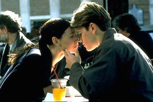 Minnie Driver e Matt Damon in Will Hunting - Genio ribelle