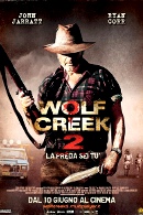 La locandina di Wolf Creek 2