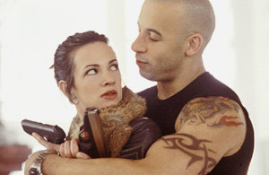 Asia Argento e Vin Diesel in xXx