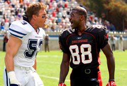 Bill Romanowski e Michael Irvin in L'altra sporca ultima meta