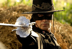 Antonio Banderas in The Legend of Zorro