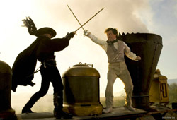 Una scena di The Legend of Zorro